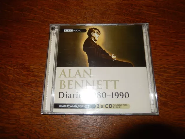 ALAN BENNETT - DIARIES 1980-1990      2 x Audio CD     (1994)   BBC Radio 4