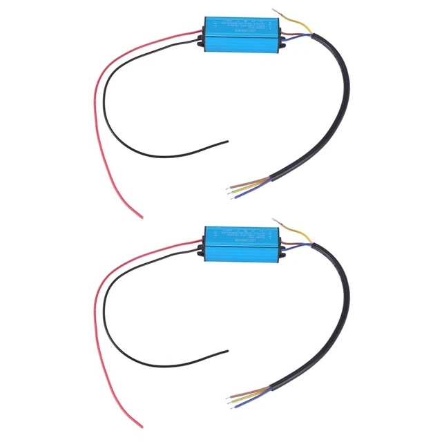 2x 30W LED Driver Constant Current Driver Power Supply Transformer WaterproofJ2G4