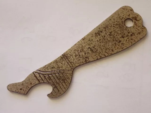 CROWN SEAL BOTTLE OPENER LADIES LEG c1920s