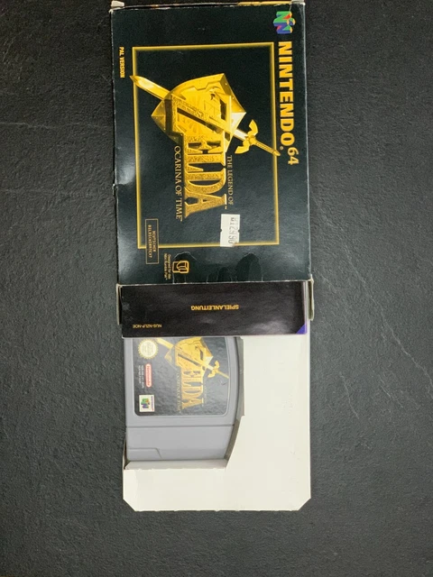 The Legend of Zelda - Ocarina of Time - N64 (Nintendo 64) OVP mit Anleitung PAL