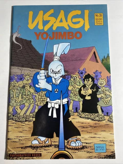 USAGI YOJIMBO v.1 #26 - Fantagraphics Books Stan Sakai Comic Book Ninja Turtles