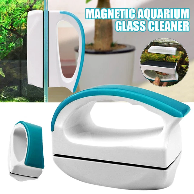 Magnetic Brush Fish Tank Aquarium Cleaning Tool Glass Algae Scraper Cleaner UK