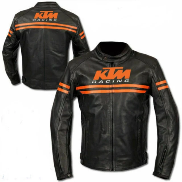 KTM Moto Moto Rider Giacca di Pelle Corse Giacche Corse Motocicli