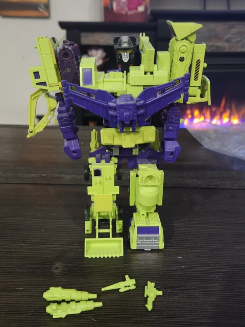 ORIGINAL VINTAGE 1984 Decepticon DEVASTATOR Constructicons Combiner 99% ...