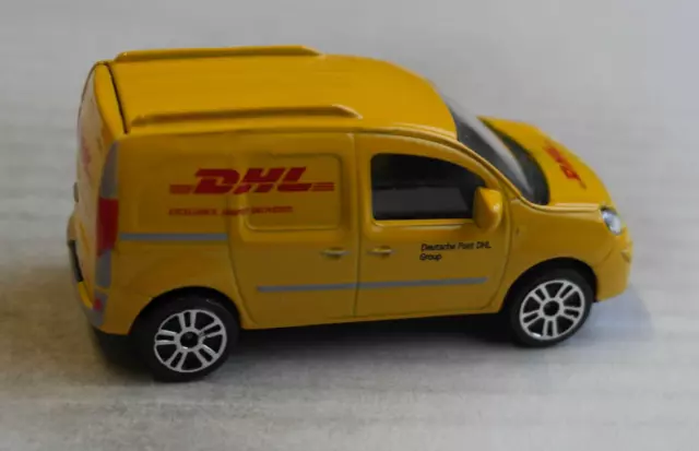 Majorette Renault Kangoo Express gelb Deutsche Post DHL Transporter Auto Car 3