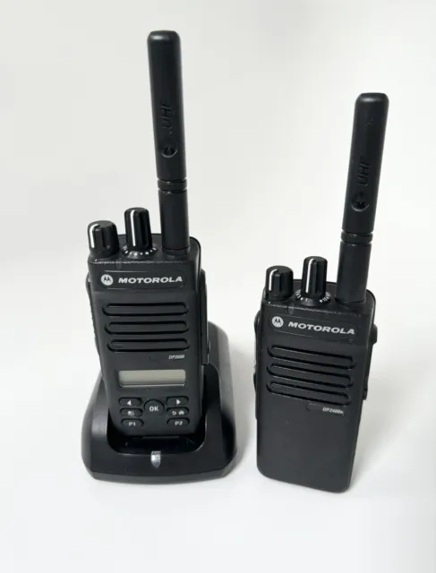 Motorola DP2600 DP2400e UHF Two Way Radios