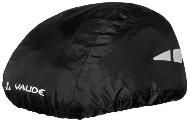 Vaude Helmet Raincover Helm Regenüberzug Fahrrad Regenschutz schwarz