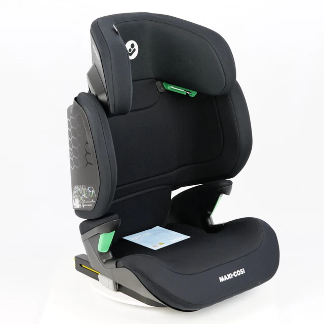 Maxi-Cosi RodiFix R i-Size Kinderautostoel, ISOFIX, 100-150 cm, 3,5-12 Jaar, ClimaFlow, G-CELL Side Protection System, Verstelbare Hoogte/Breedte, Peuter Autostoel, Authentic Graphite