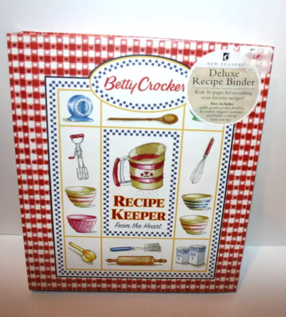 NEW DELUXE RECIPE Binder Organizer by Tapestry C.R. Gibson Blue Bon  Appetit £18.79 - PicClick UK