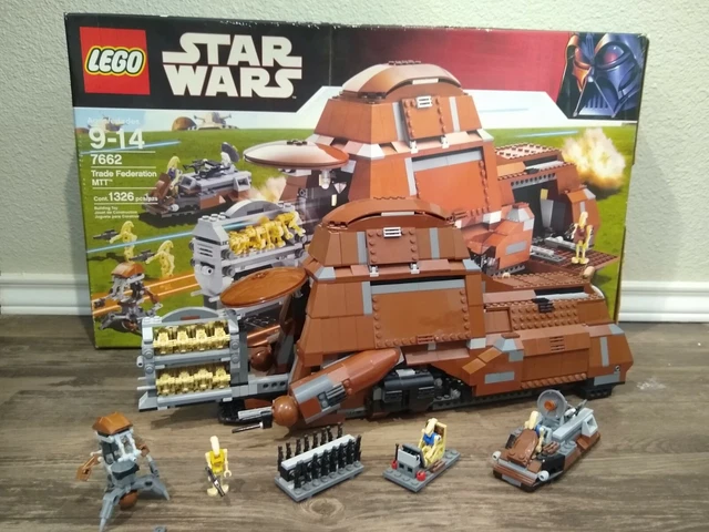 LEGO STAR WARS Trade Federation MTT 7662 98 WITH BOX