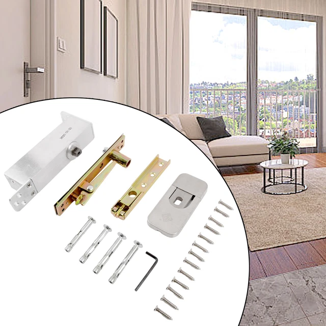 Jeu De Charnières Pivotantes Pour Porte Lourde - Charge 300kg - Rotation 360° - Fermeture Douce - Modèle K725