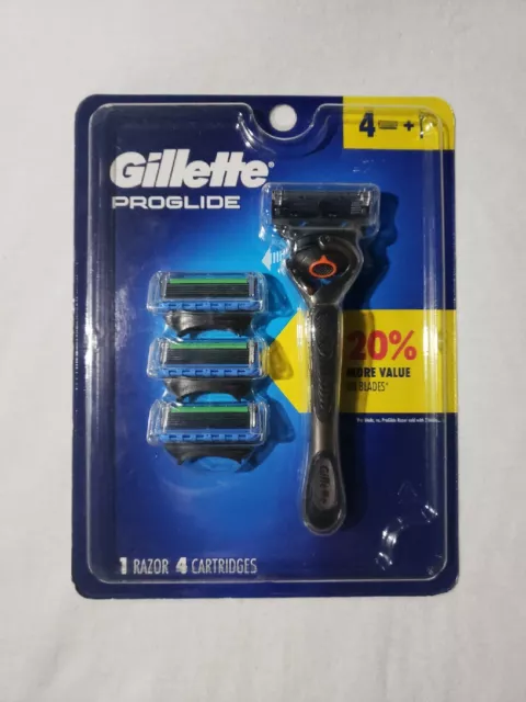 Gillette ProGlide 1 mango de afeitar y 4 cartuchos envío gratuito