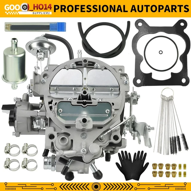 thumbnail image 2 of Rochester Quadrajet 4-Barrel Carburetor - 600CFM - Mechanical Choke - Fits Chevy GMC 327, 350, 396, 427, 454 2 of 4