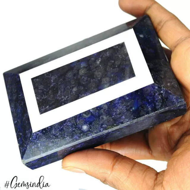 2900 Cts Natural Blue Sapphire Huge Museum Size Collector's Gemstone~90x60x45mm 2