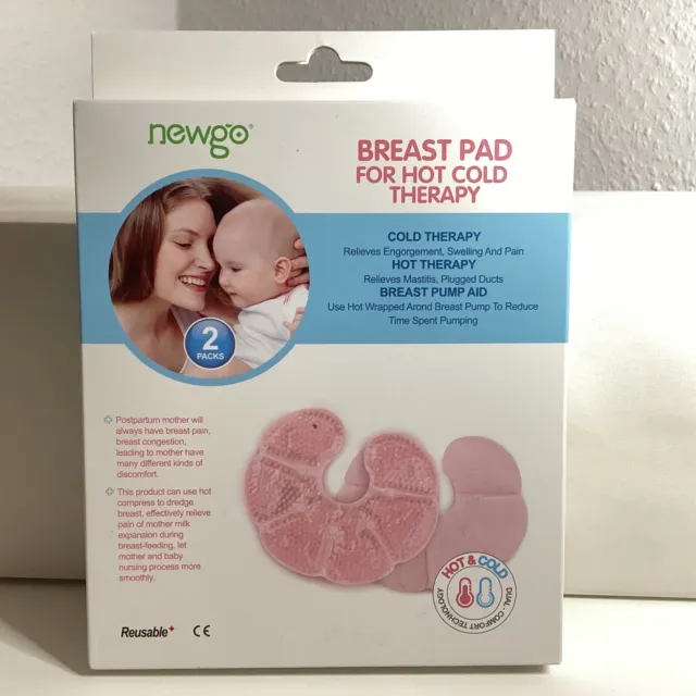 A001 Newgo Breast Pad - Stillsaß - Kühlpads - 2x - Neu