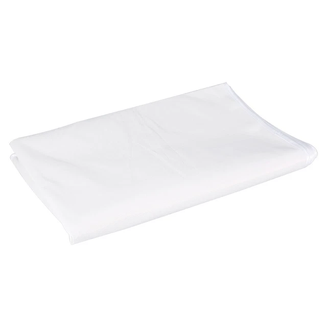 Sábana de masaje SPA cubierta de cama de tratamiento con orificio de respiración facial (blanco 80*200) BST