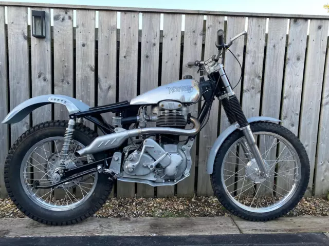 Norton Trials Ariel Frame Proper Mons Bike! Offers Px Bsa Ariel Ajs Triumph