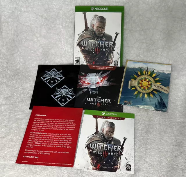 NEW SEALED The Witcher 3: Wild Hunt Xbox One Game 4K HD story RPG