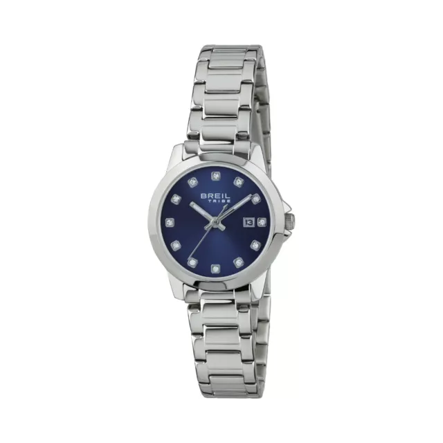 Breil Tribe Orologio Donna Solo Tempo Acciaio Classic Elegance Blu Ew0409