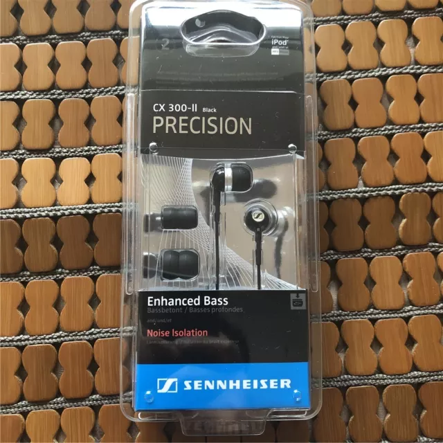 Sennheiser CX300 II CX300-II Precision Bass-Driven In Ear Earphones Headphones