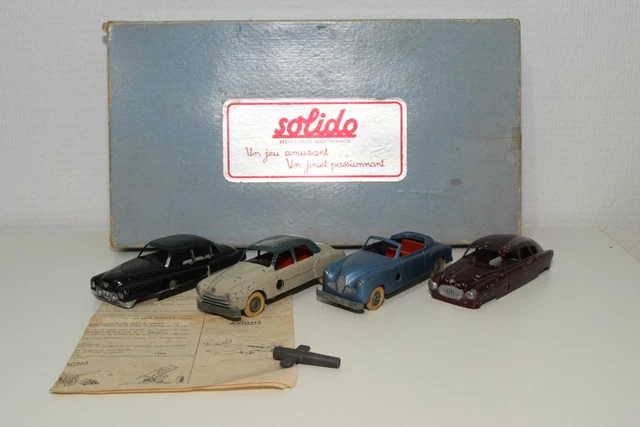 Solido Démontable Junior Model N° 91 Renault Frégate Beaulieu Black Mint In Box P Image 448624 Grande