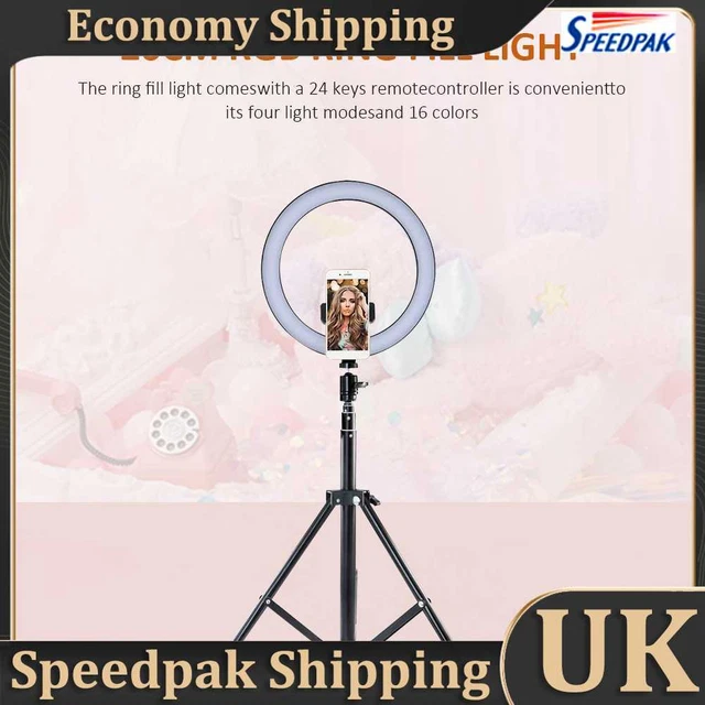 NEW 10 Inch Ring Light RGB LED Selfie Ring Light for Makeup Live Streaming