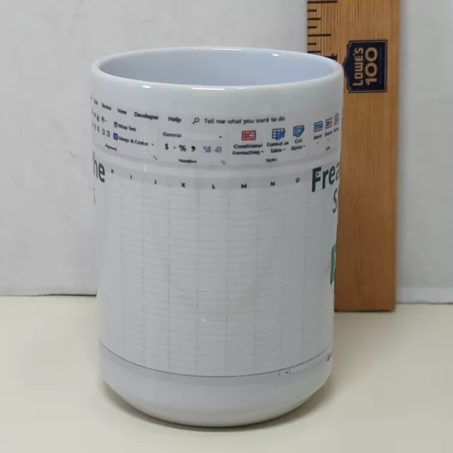Excel Freak In The Sheets Coffee Mug Accountant Gift Software Novelty 2