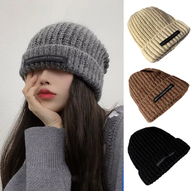 Cappello Invernale Lavorato A Maglia Per Uomo Donna Berretto Termico Da Sci ▼