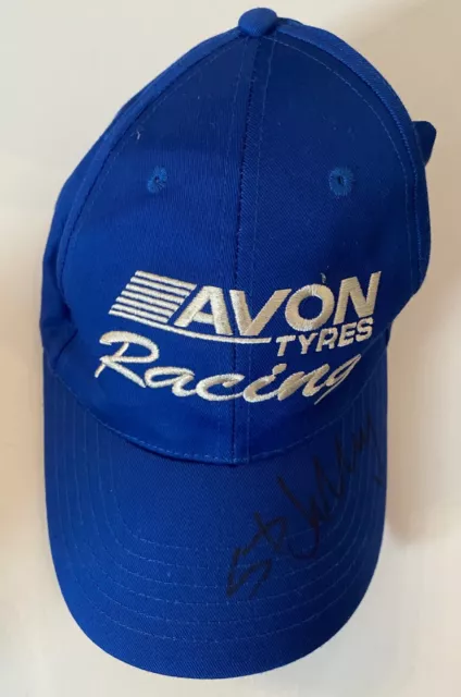 Stephen Jelley Hand Signed Avon Tyres Podium Cap - Touring Cars Autograph