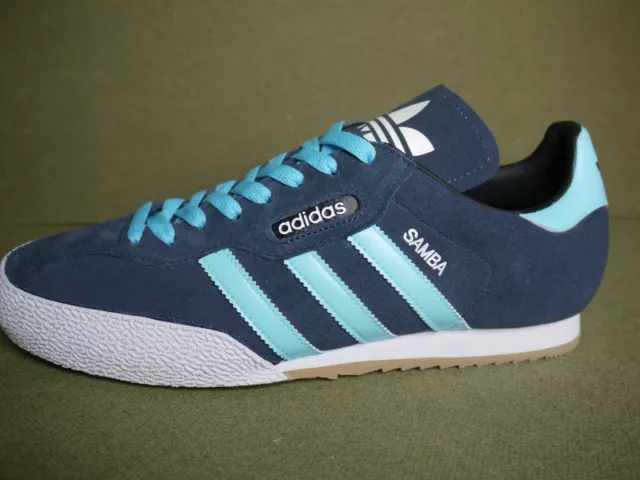 Adidas samba super blau shop