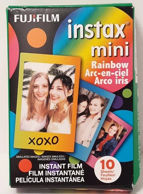 FUJiFILM Instax Mini Instant Film - 10 Sheets Rainbow 2021 07