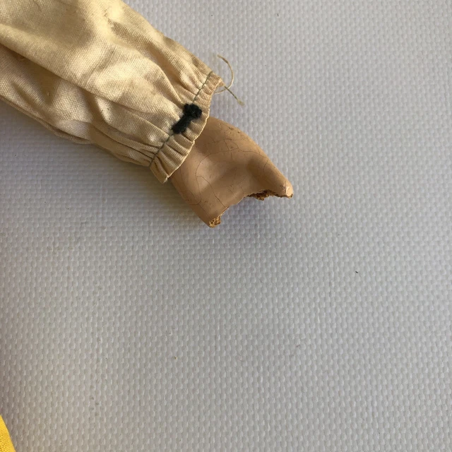 RARE VINTAGE SNOW WHITE SEVEN DWARFS PUPPET Doll Figure