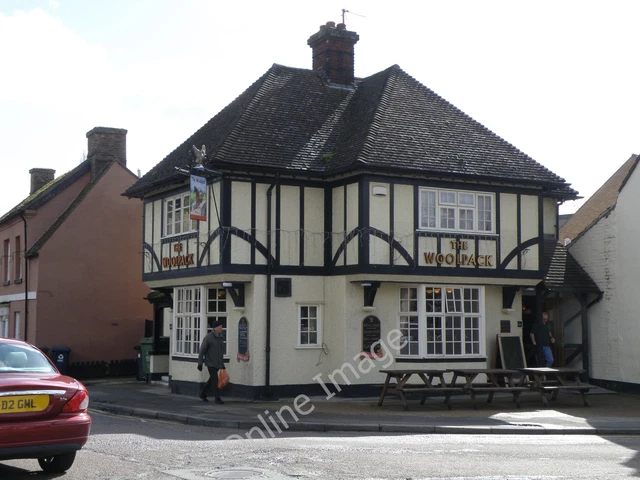 Photo 12x8 The Woolpack public house St Neots A Charles Wells brewery pub. c2010