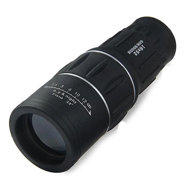 16X52 Dual Focus Monocular Telescope16x Zoom Binoculars 66M/8000M HD Scope FS2#