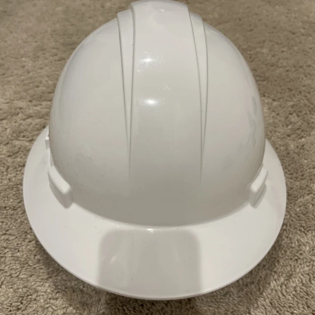 Malta Dynamics Made in US Full Brim Hard Hat, OSHA/ANSI Compliant