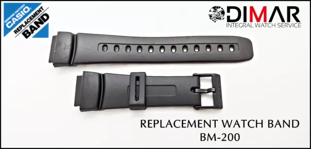 Ersatz Uhren Uhrarmband Casio Original BM-200