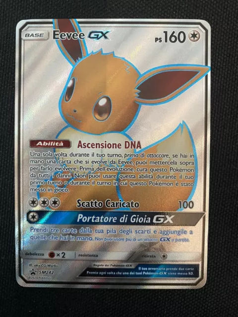 Carta Pokemon Eevee Gx (sm242) no Shoptime