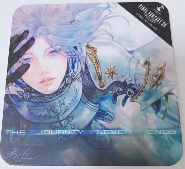 FINAL FANTASY XIV Bonus Art Coaster Knight Eorzea Cafe Square Enix Game ...