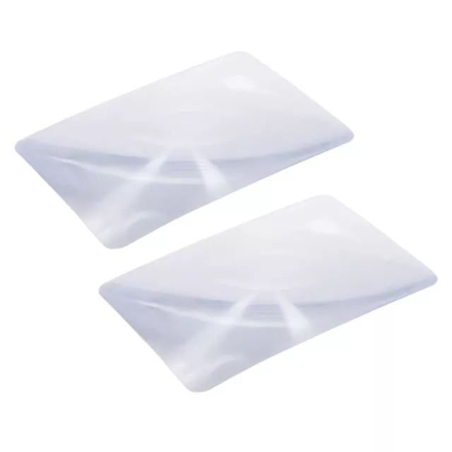 2X Magnifier Fresnel Lens Page 3X 180X120X0.5Mm N7S9 Magnifying Lens