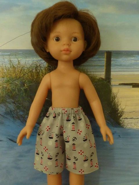 Vêtements poupée Little Darling/ Dianna Effner, thème la mer - Jeux & Jouets