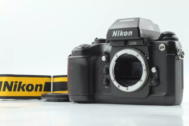 S/N261xxxx [Exc+5 w/ Strap] Nikon F4 35mm SLR Film Camera Body Black  From JAPAN