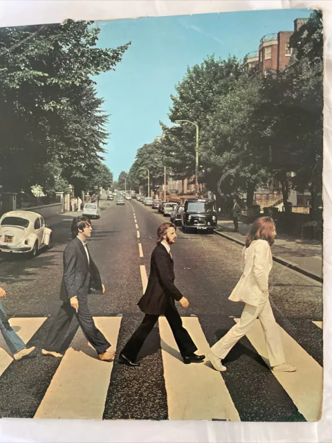 BEATLES Abbey Road  VINYL LP RECORD MISALIGNED APPLE 3