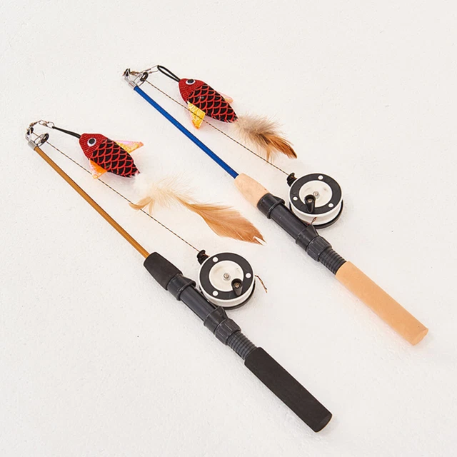 Chat Teaser Jouets Pour Animaux De Compagnie Tissu 2