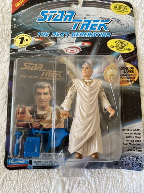 Playmates Star Trek The Next Generation 1994 Action Figure Ambassador Sarek (1)