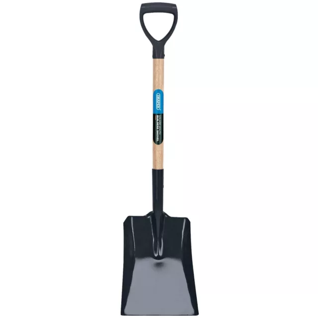 Carbon Steel Square Mouth Builders Shovel with Hardwood Shaft