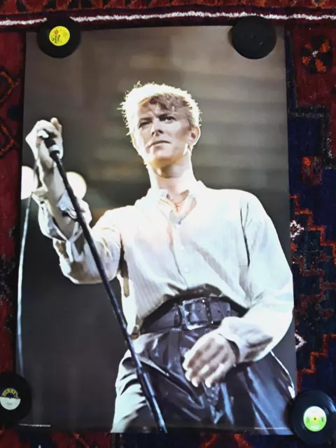 David Bowie - Poster - Pace Minerva 1980 - EX+ Condition.