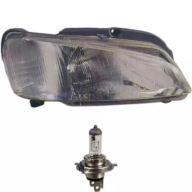 Lámpara Halógena Faro Izquierdo para Peugeot 106 II 1A_ 1C_ 1.1i Eléctrico 1.0i