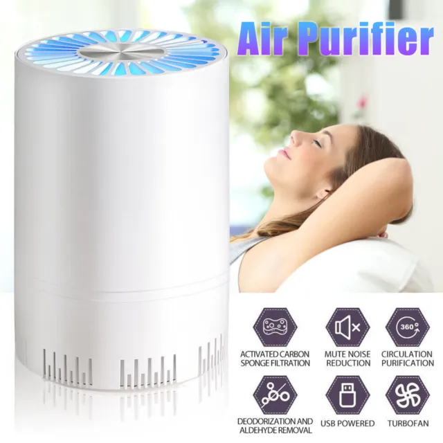 Room Air Purifier HEPA Filter Home Smoke-Cleaner Eater Indoor Dust Odor Remover