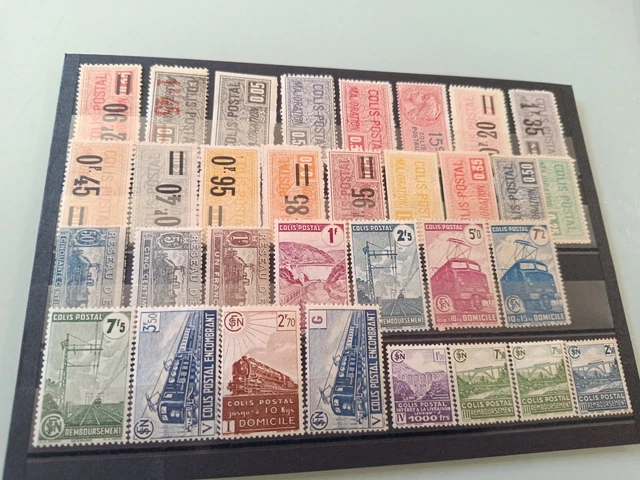 Timbre France Lot * colis postal 680 de côté