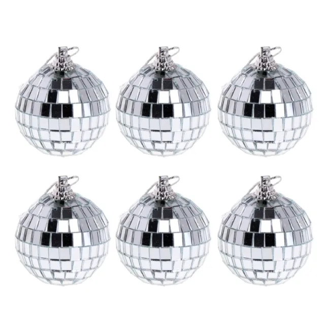 Set Of 6Pcs Mirror Glass Disco Lighting Kit For Home Stage Club
